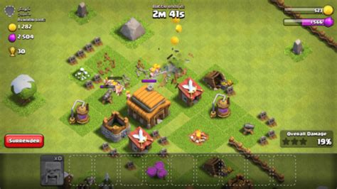 Clash Of Clans Interface In Game Video Game Ui