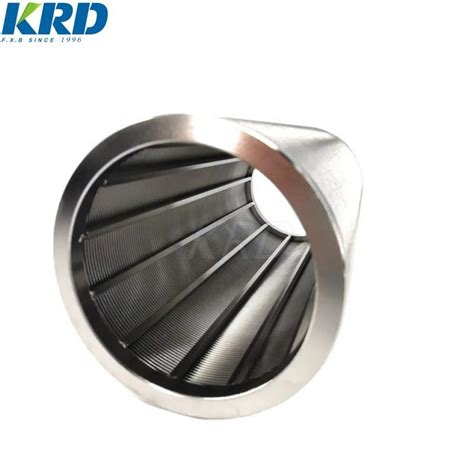 Krd High Flow Johnson Pipe Solid Liquid Separation Wedge Wire Screen