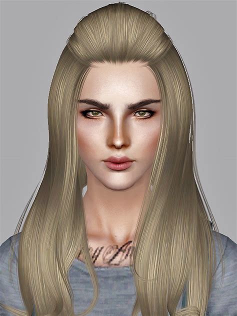 Alesso S Aurora Hairstyle Retextured By Sweet Sugar Sims Hairs