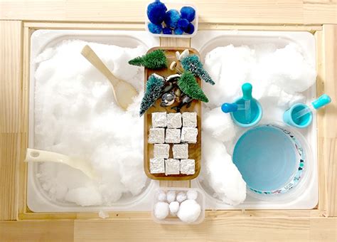 12 Winter Sensory Bins For Kids