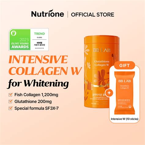 Nutrione Bb Lab Intensive Glutathione Collagen W G X Sticks