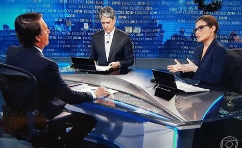 Sorteio Define Bolsonaro Como Primeiro Entrevistado Do Jornal Nacional