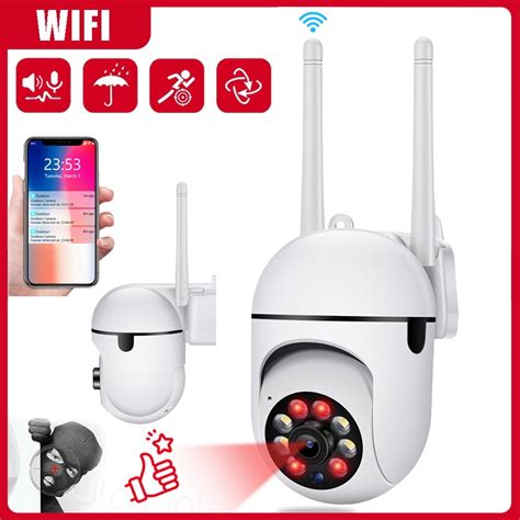 Security Cameras Outdoor, Wireless Wifi Waterproof Surveillance Camera ...