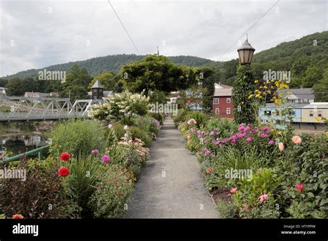 The Bridge Of Flowers A Former Trolley Bridge In Shelburne Falls