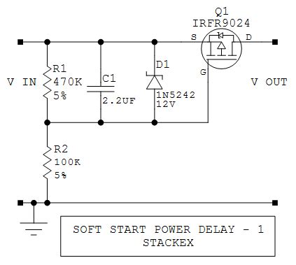 Acoustic Noise Soft Start Circuit Design For Audio Amplifier