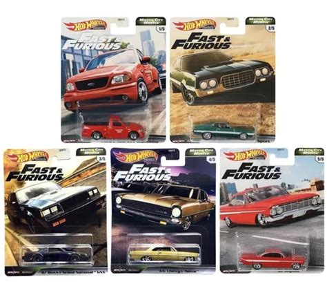 Hot Wheels Premium Set C Minis Velozes E Furiosos Mattel Parcelamento Sem Juros