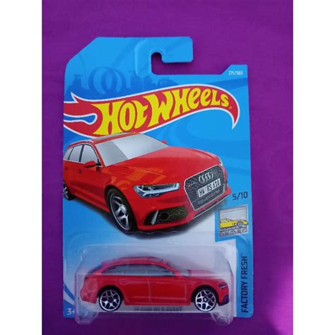 Jual Hot Wheels 17 Audi RS 6 Avant Shopee Indonesia