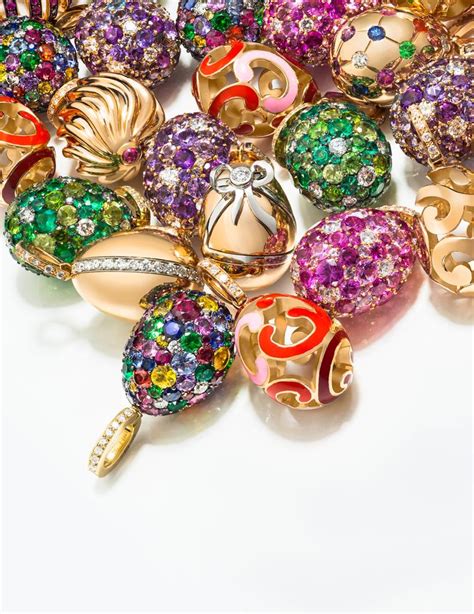 Mini Faberge Egg Charms From Russia With Love The Jewellery Editor