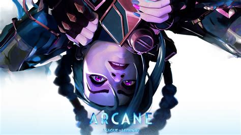 Jinx in Arcane Season 2 5K Wallpaper