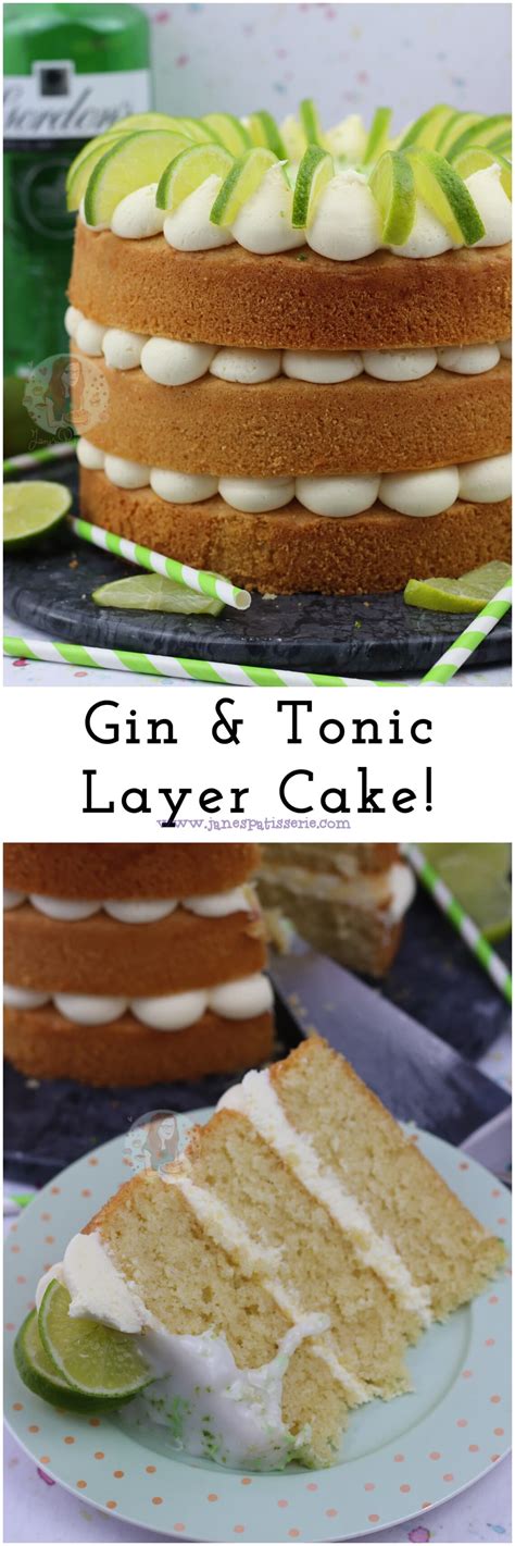 Gin And Tonic Cake Jane S Patisserie