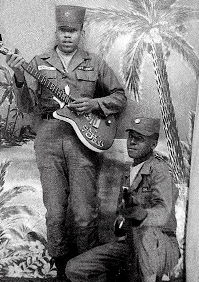 That Time Jimi Hendrix Played His Guitar In The Army Rare Photos Show