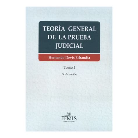 Libro Teor A General De La Prueba Judicial