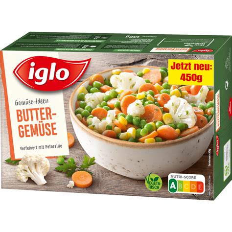 iglo Gemüse Ideen Buttergemüse 450 g Obst Gemüse Tiefkühlprodukte