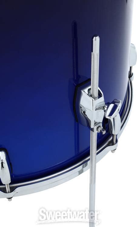 Pearl Masters Maple Pure Floor Tom 16 X 18 Inch Kobalt Blue Fade Metallic Ebay