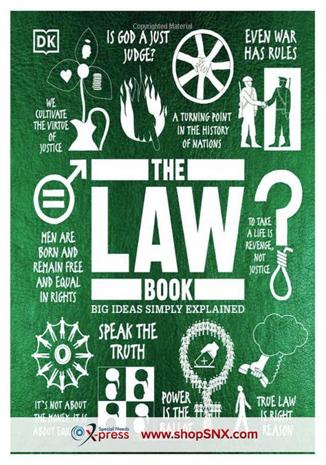 The Law Book Big Ideas Simply Explained Hardcover Special Needs X