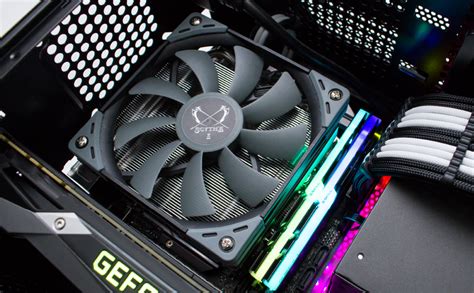 Scythe Big Shuriken Low Profile Mm Air Cpu Cooler Mm Height