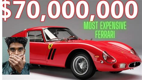 Most Expesive Ferrari Youtube