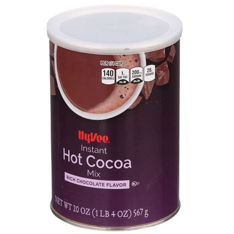 Hy Vee Instant Rich Chocolate Flavor Hot Cocoa Mix Hy Vee Aisles Online Grocery Shopping