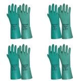 Pairs North By Honeywell Nitri Guard Nitrile Work Safety Gloves For