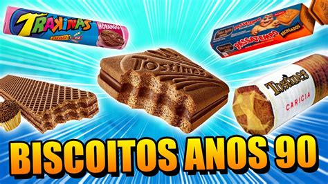 As Melhores BOLACHAS E Biscoitos Dos Anos 80 E 90 YouTube