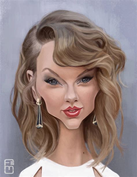 Taylor Swift Drawing Cartoon