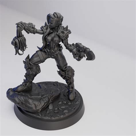 Hot Goblin ボーンブレイカー ヌード ミニチュア ホットゴブリン 蛮族 戦士