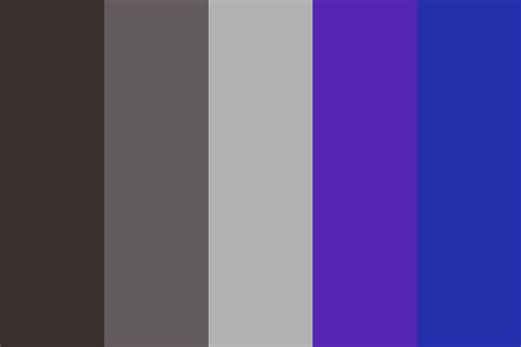 Purple and Blue dark mode Color Palette