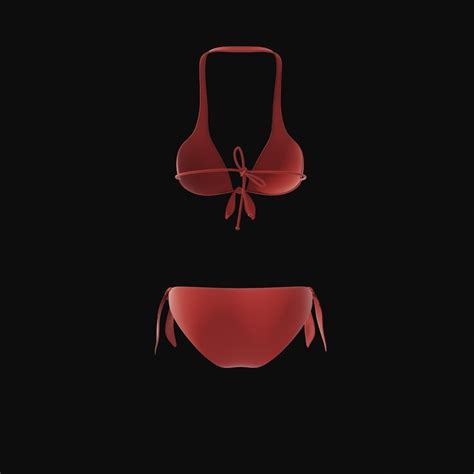 Woman Bikini D Model