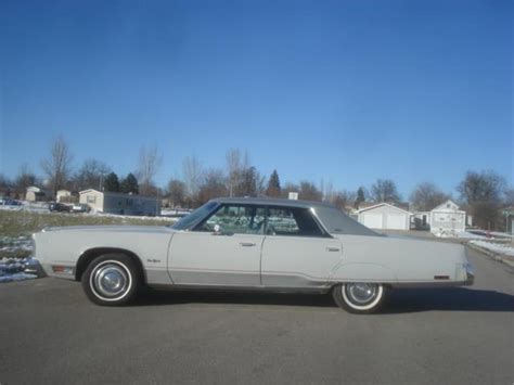 Chrysler New Yorker Brougham Four Door Hardtop For Sale