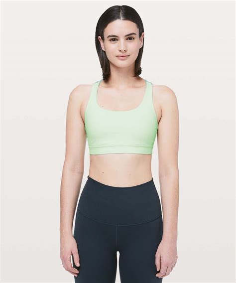 Lululemon Energy Bra Misty Mint Aqua Mint Lulu Fanatics