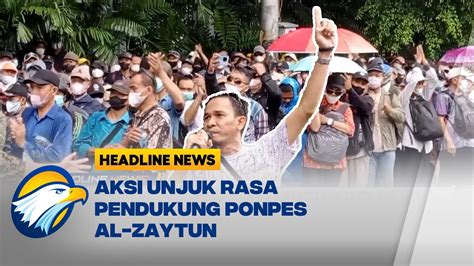 Pendukung Ponpes Al Zaytun Demo MUI YouTube