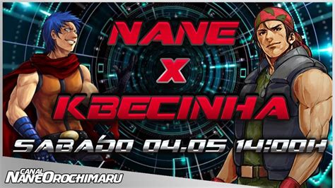 A BATALHA MAIS ESPERADA DO KOF Nane OROCHIMARU VS KBECINHA FT 3O YouTube