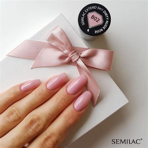 Semilac Dirty Nude Rose Care Base Extend In Ml Pukka Nails