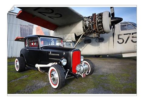 An A Poster Sized Print Approx C Inches X Mm Ford Model B Window Coupe Hot