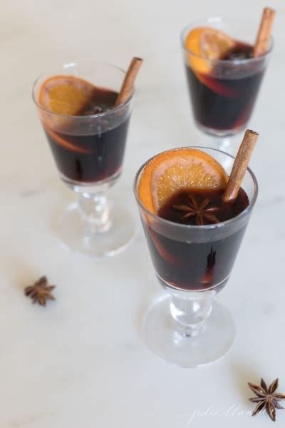 Non Alcoholic Mulled Wine | Julie Blanner