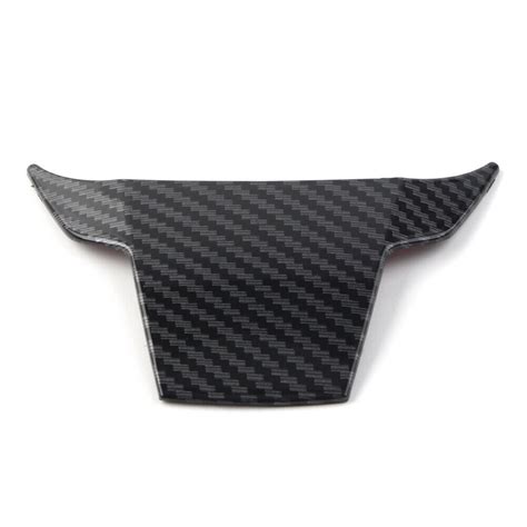 Carbon Fiber Style Steering Wheel Cover Molding Trim For Honda Civic