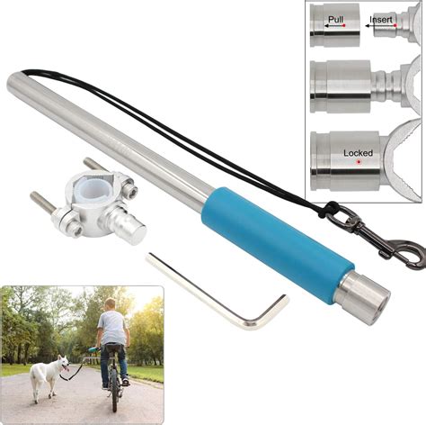 Unicam Retractable Bicycle Dog Leash Hands Free For Pet