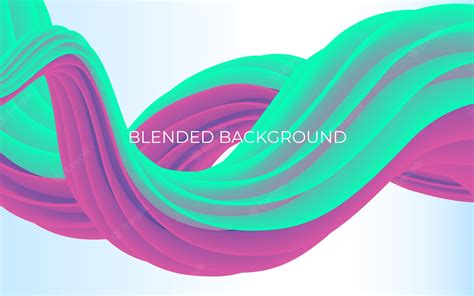 Premium Vector Blended Background Design