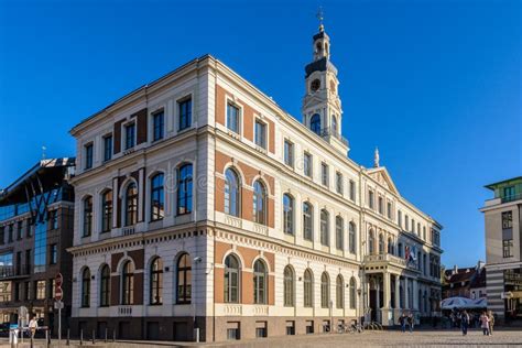 Architecture of Riga, Latvia Editorial Photo - Image of exterior ...