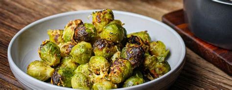 Air Fryer Parmesan Brussel Sprouts