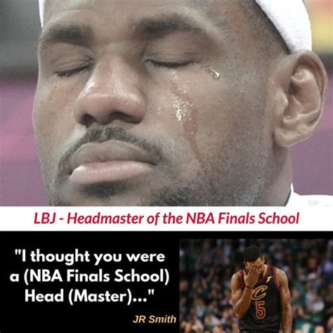 Jr Smith Thought Lebron Was A Nba Finals School Head Master