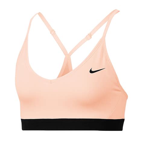 Nike Women S Indy Dri Fit V Neck Sports Bra Pink Black Pink Sports