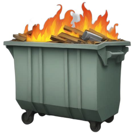 Dumpster Fire Ai Emoji Generator