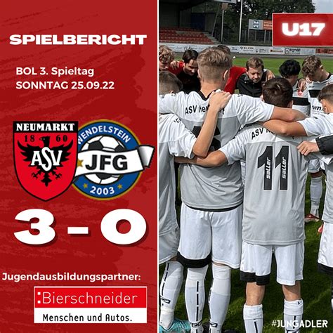 U17 B Jugend ASV 1860 Neumarkt