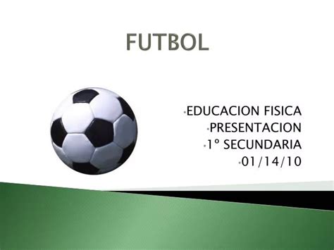 Ppt Futbol Powerpoint Presentation Free Download Id2144434