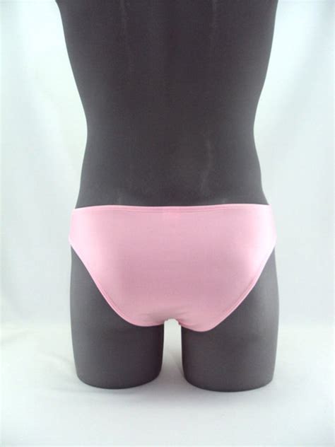 Tahitian Sexy Bubble Gum Pink Men S Bikini Swimsuit No Etsy