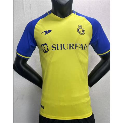 Camisa Do Al Nassr Vers O Jogador Camiseta De Futebol Alnassr