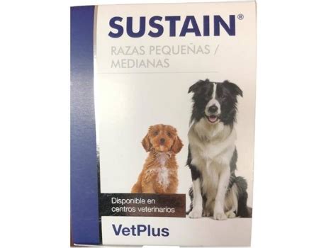 Suplemento Alimentar para Cães VETPLUS Sustain Porte Pequeno e Médio 2