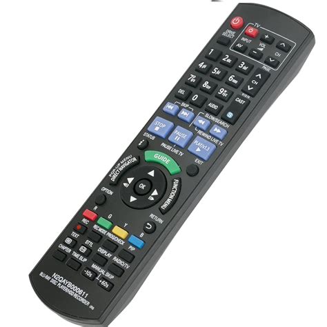 Panasonic N2QAYB000611 Blu-Ray Disc Player HDD Recorder Remote Control ...