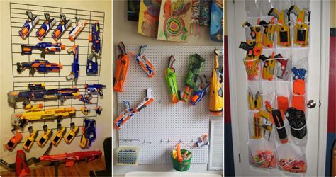 15 DIY Nerf Gun Storage Ideas (How to Store Nerf Guns)